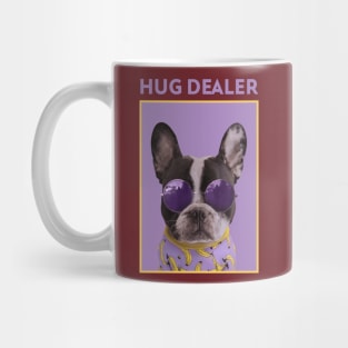 a cool looking dog Hug Dealer - Exisco Mug